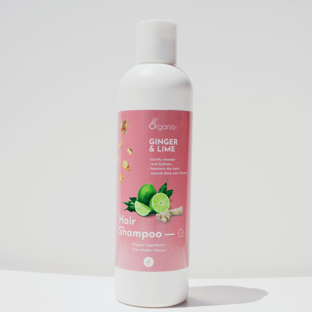 Organic Ginger & Lime Shampoo 200ml