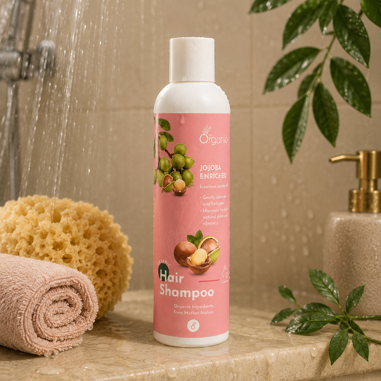 Organic Ginger & Lime Shampoo 200ml