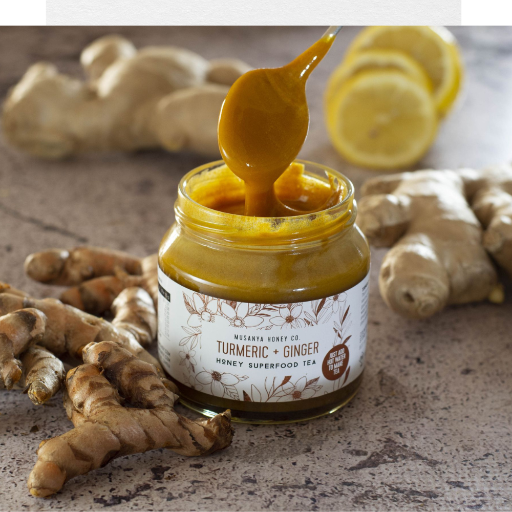 Tumeric and Ginger Honey