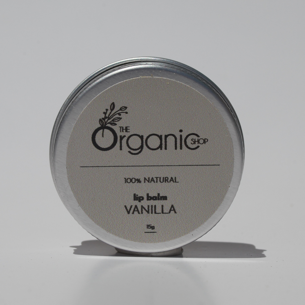 100% Organic Lip Balm – Vanilla