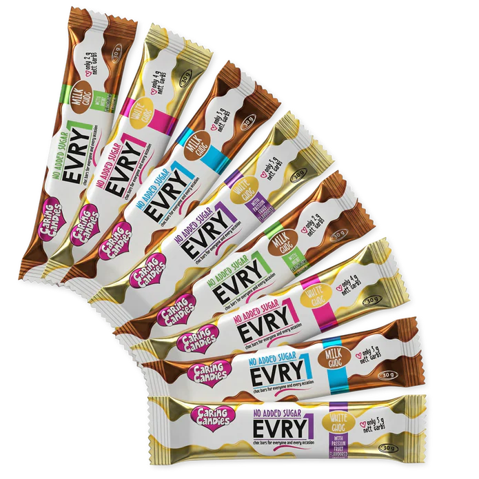 Caring Candies EVRY1 Bars (5 pack variety)