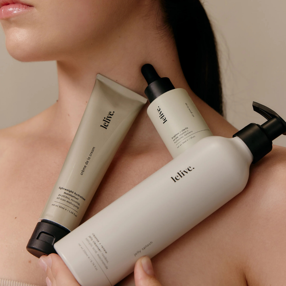 best-selling | 3-step routine | clarify, brighten + glow