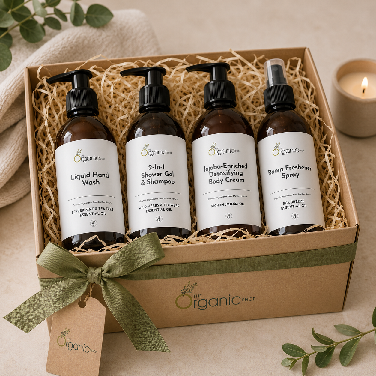 Organic Hospitality Welcome Gift Box