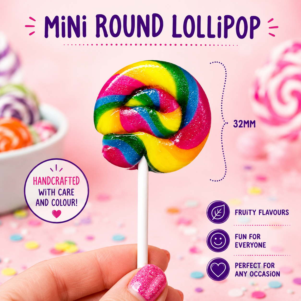 Caring Candies Sugar Free Lollies